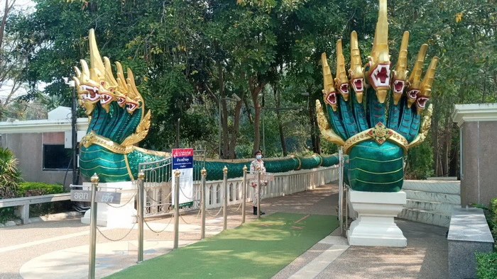 ประตูทางเข้าพญานาค