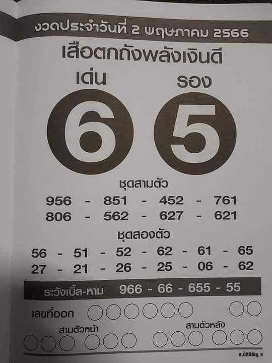 เสือตกถัง2/5/66